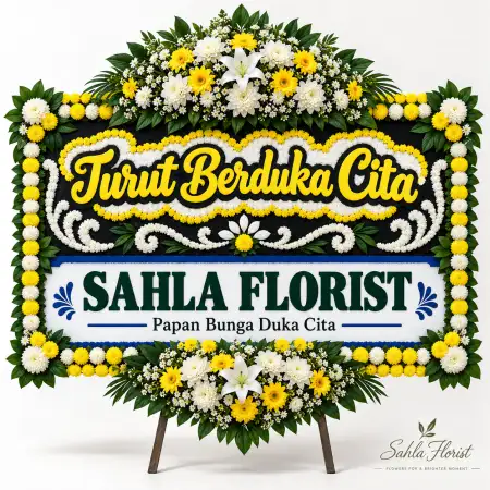 Papan Bunga Duka Benda